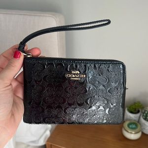 Coach wrist wallet